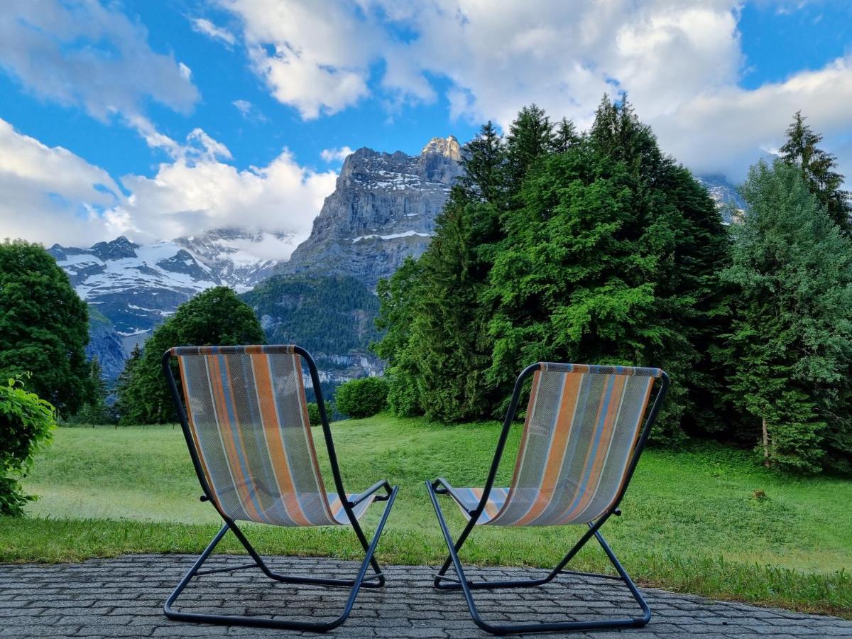 Mom - Alpine Boutique Apartments, Grindelwald Gletscher, Eiger View Terrace Studio Exterior photo