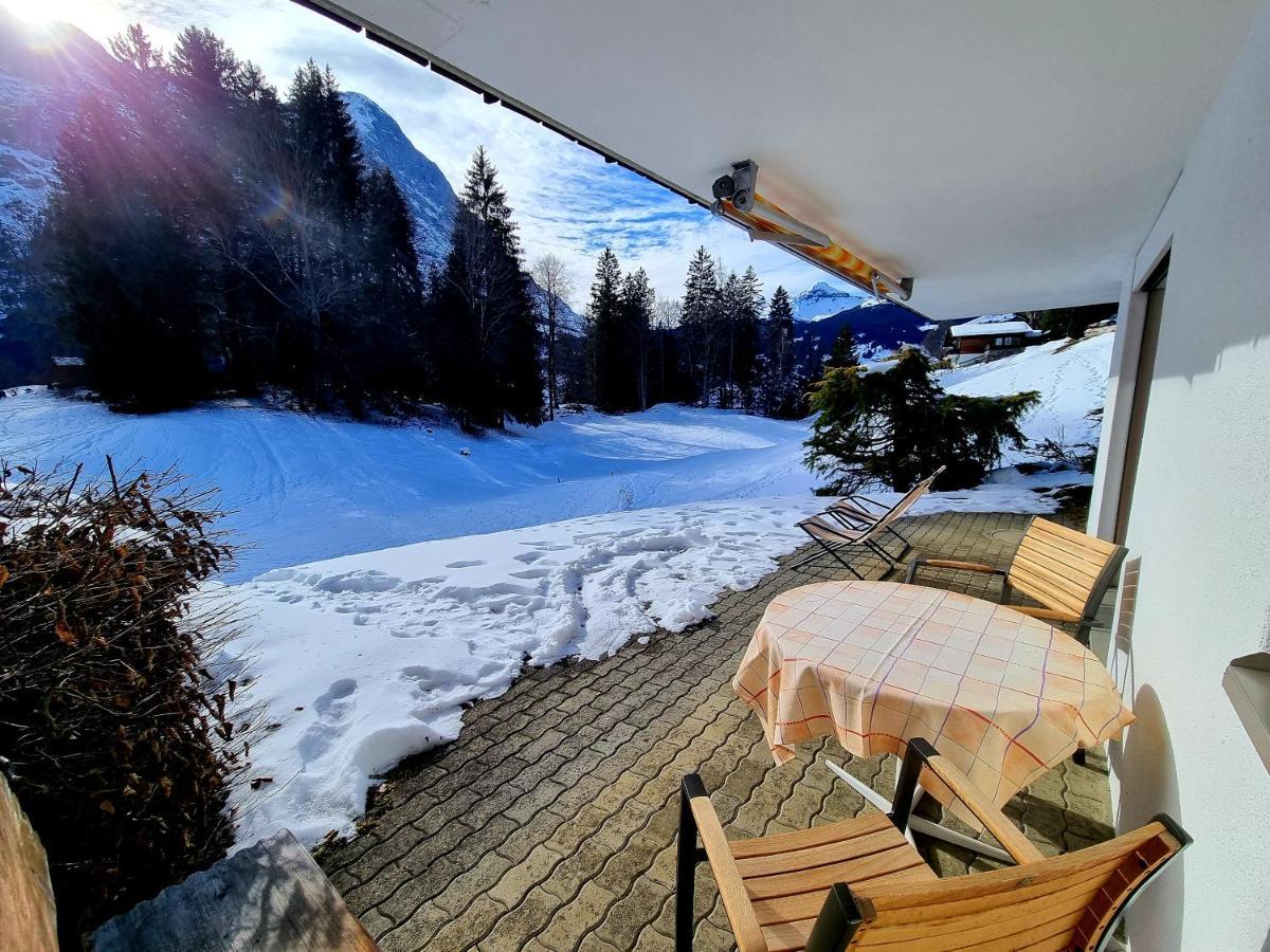 Mom - Alpine Boutique Apartments, Grindelwald Gletscher, Eiger View Terrace Studio Exterior photo