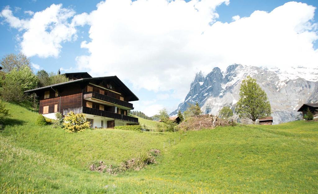 Mom - Alpine Boutique Apartments, Grindelwald Gletscher, Eiger View Terrace Studio Exterior photo